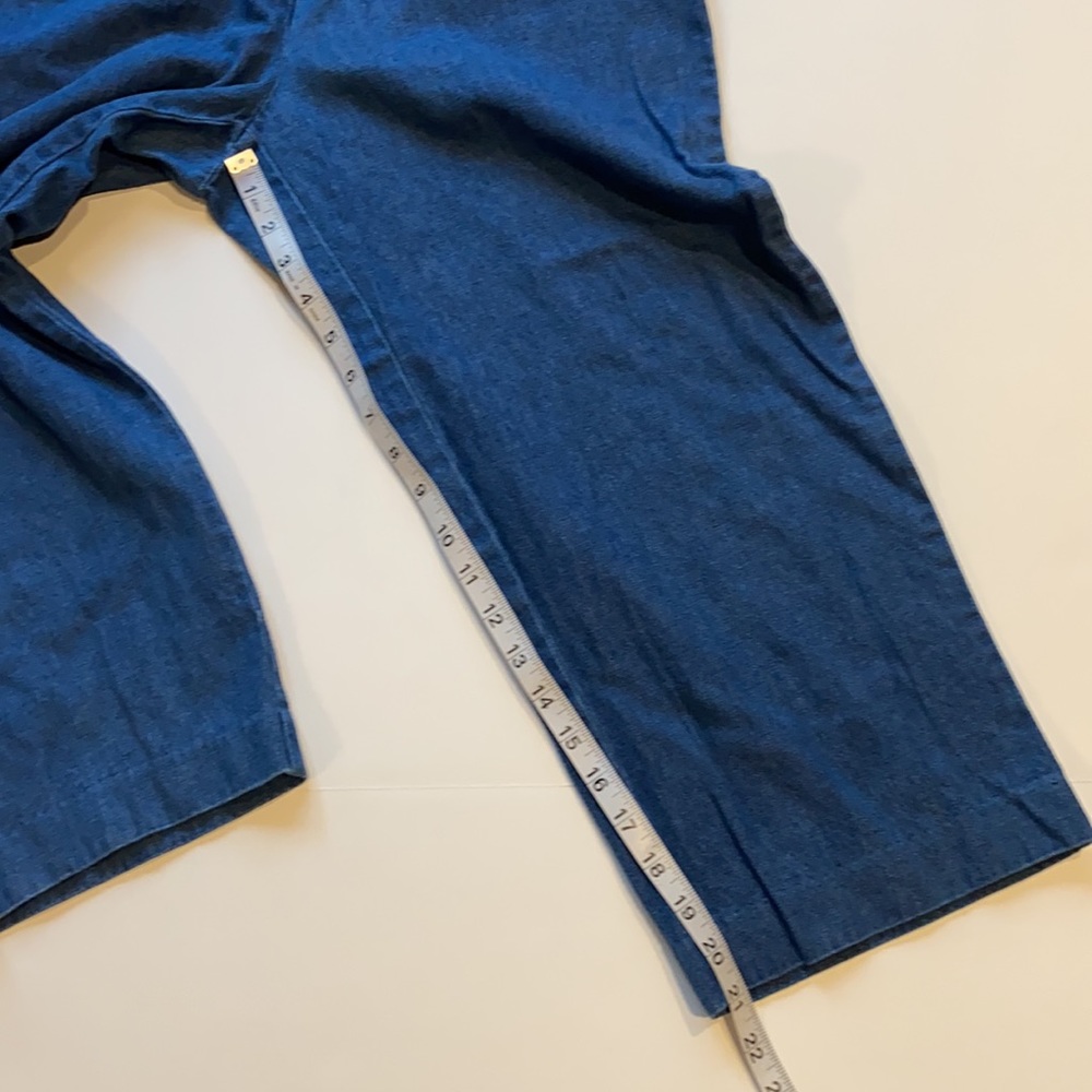 Kim Rogers SZ 10 Capri Denim Blue Jeans D20 - Picture 10 of 11